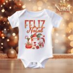 Pacote de Artes Body Infantil Personalizados - Natal V23 (Vintage) - Imagem 11