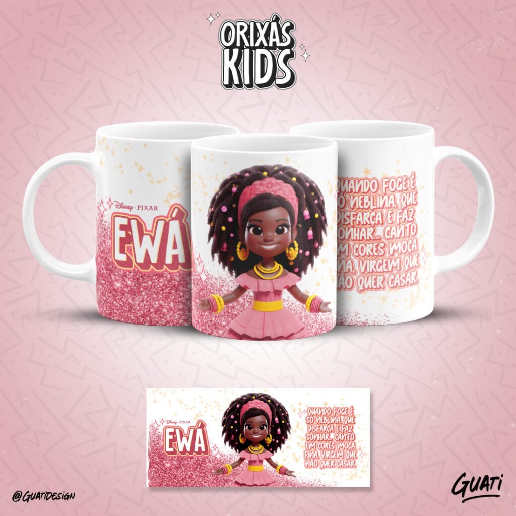Orixás Kids - Estampas Canecas (Lab 51) - Imagem 11