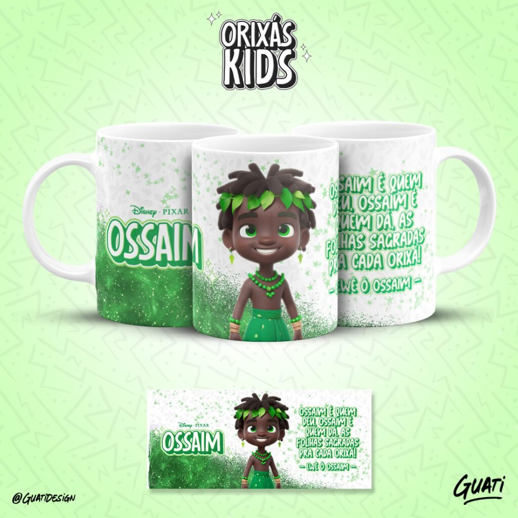 Orixás Kids - Estampas Canecas (Lab 51) - Imagem 9