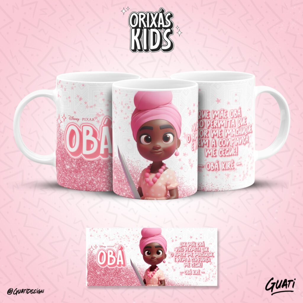 Orixás Kids - Estampas Canecas (Lab 51) - Imagem 3