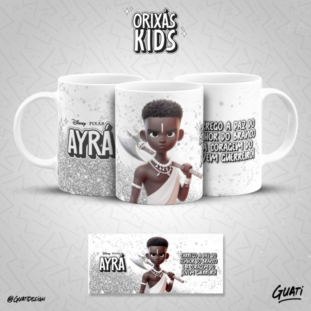 Orixás Kids - Estampas Canecas (Lab 51) - Imagem 7