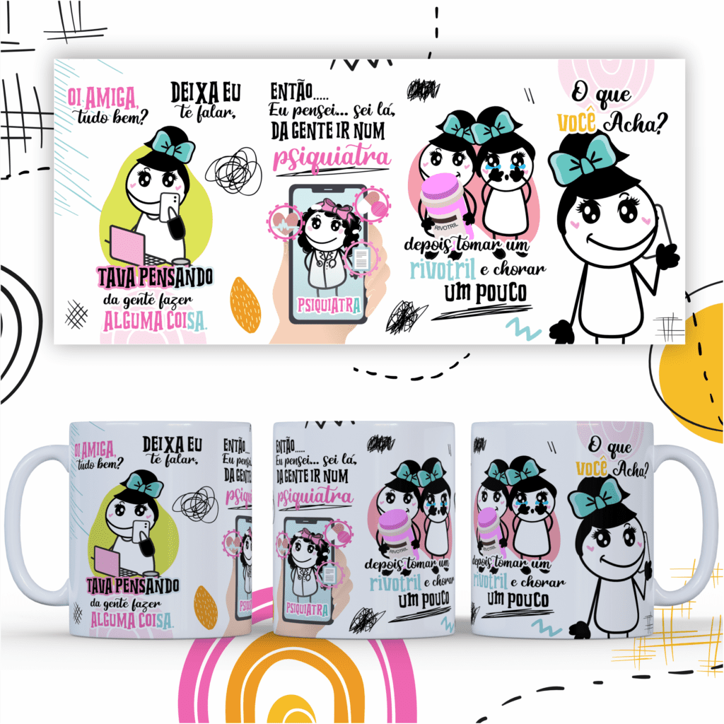 2 Artes Avulsa - Amigas Sarcasticas - Meme Flork - Imagem 2