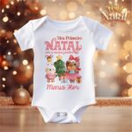 Pacote de Artes Body Infantil Personalizados - Natal V23 (Vintage) - Imagem 13