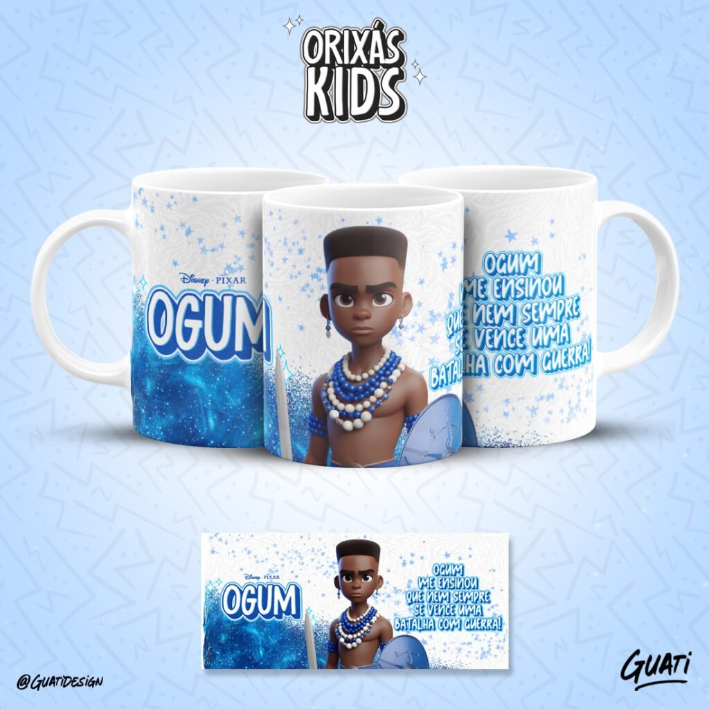 Orixás Kids - Estampas Canecas (Lab 51) - Imagem 20