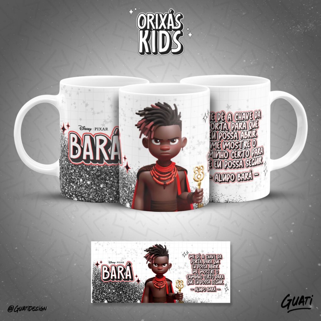 Orixás Kids - Estampas Canecas (Lab 51) - Imagem 8
