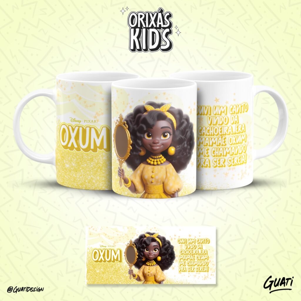 Orixás Kids - Estampas Canecas (Lab 51) - Imagem 19