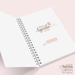 Miolo Agenda Permanente - 2DPP SEM hora - A5 - wire-o/espiral (Telma Contel) - Imagem 10