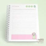 Miolo Avulso (wire-o/espiral) - 3 tamanhos - Amor em cada detalhe - 3 modelos (Telma Contel) - Imagem 6