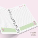 Miolo Avulso (wire-o/espiral) - 3 tamanhos - Amor em cada detalhe - 3 modelos (Telma Contel) - Imagem 2