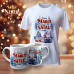 Pacotes de Artes Canecas | Camisetas Personalizadas - Natal V23 (Vintage) - Imagem 4