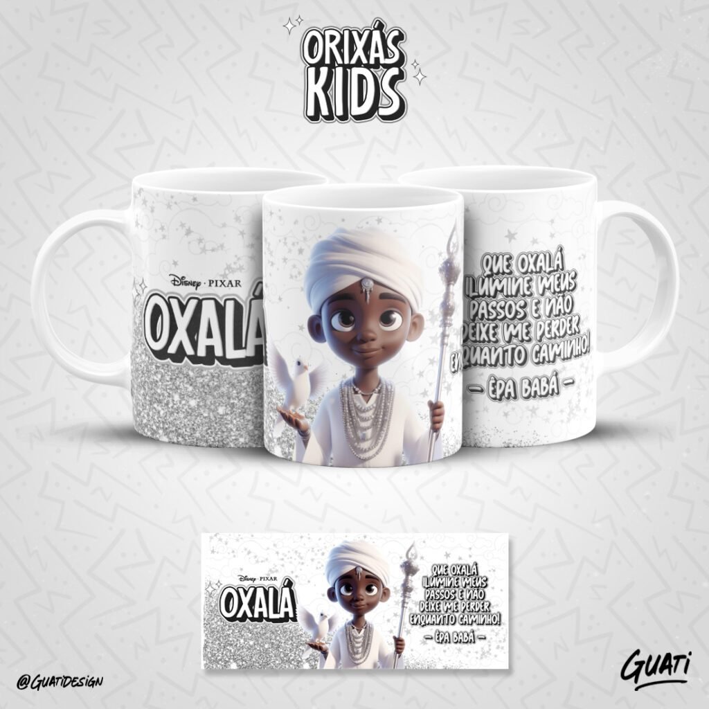 Orixás Kids - Estampas Canecas (Lab 51) - Imagem 18