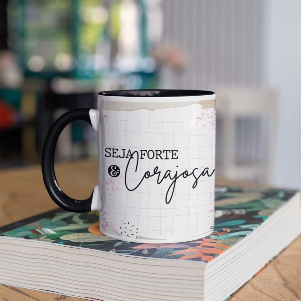 Kit Canecas Seja Forte e Corajoso (Fernanda Yuki) - Imagem 11