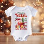 Pacote de Artes Body Infantil Personalizados - Natal V23 (Vintage) - Imagem 2