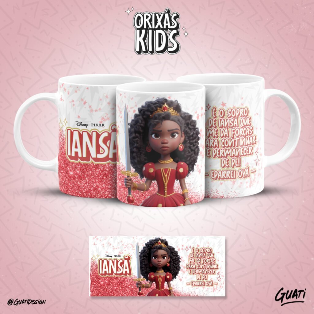 Orixás Kids - Estampas Canecas (Lab 51) - Imagem 17