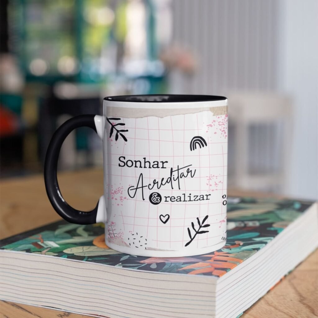 Kit Canecas Seja Forte e Corajoso (Fernanda Yuki) - Imagem 2