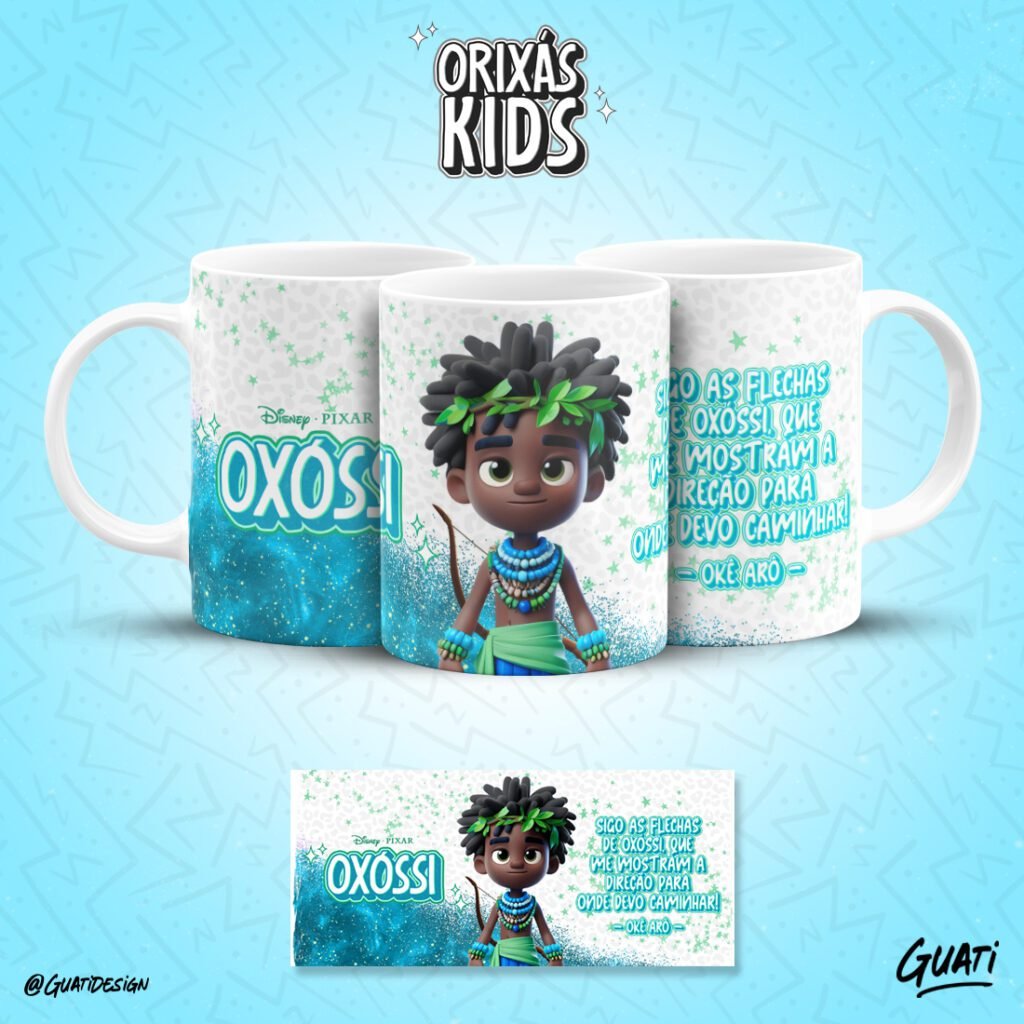 Orixás Kids - Estampas Canecas (Lab 51) - Imagem 15