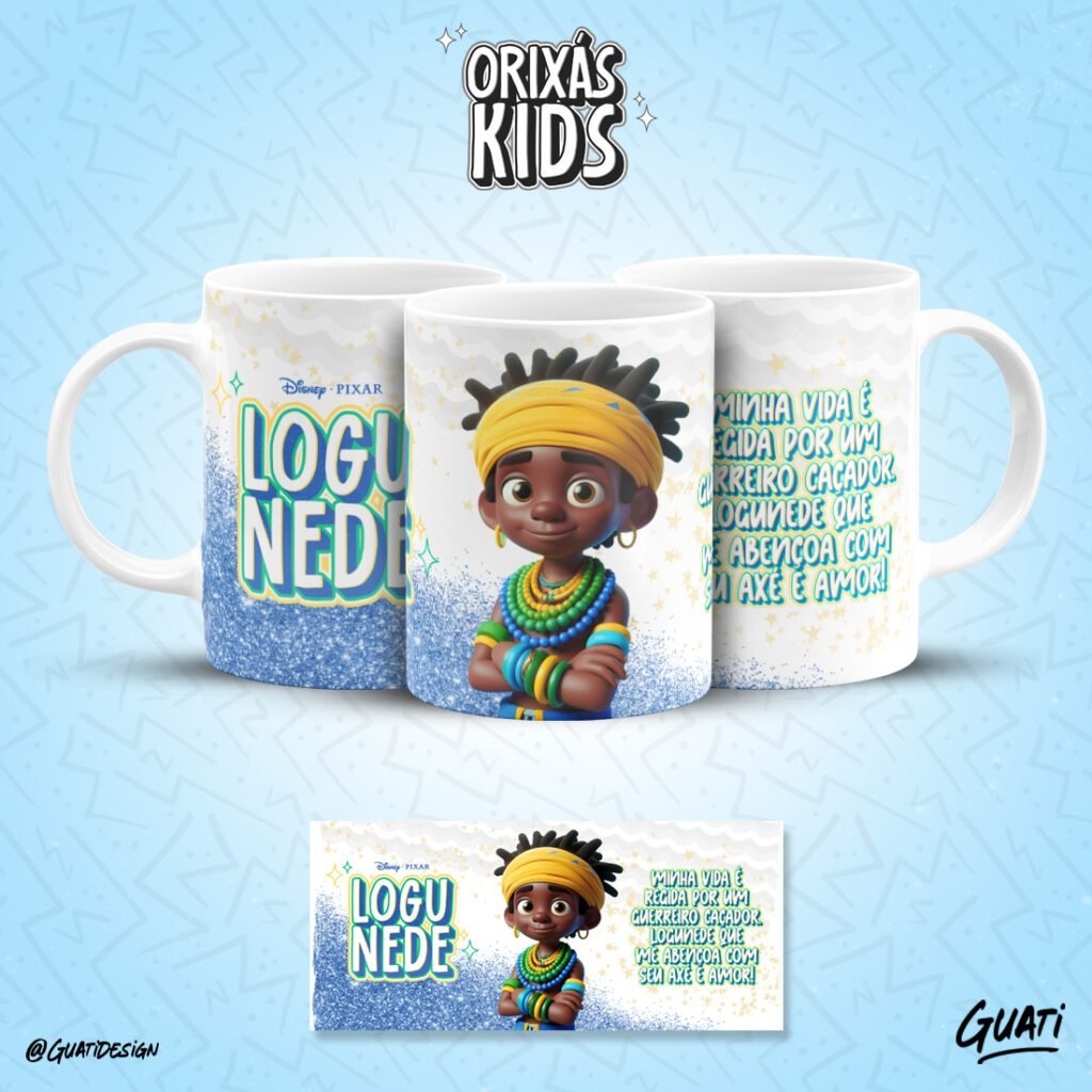Orixás Kids - Estampas Canecas (Lab 51) - Imagem 14