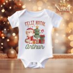Pacote de Artes Body Infantil Personalizados - Natal V23 (Vintage) - Imagem 6