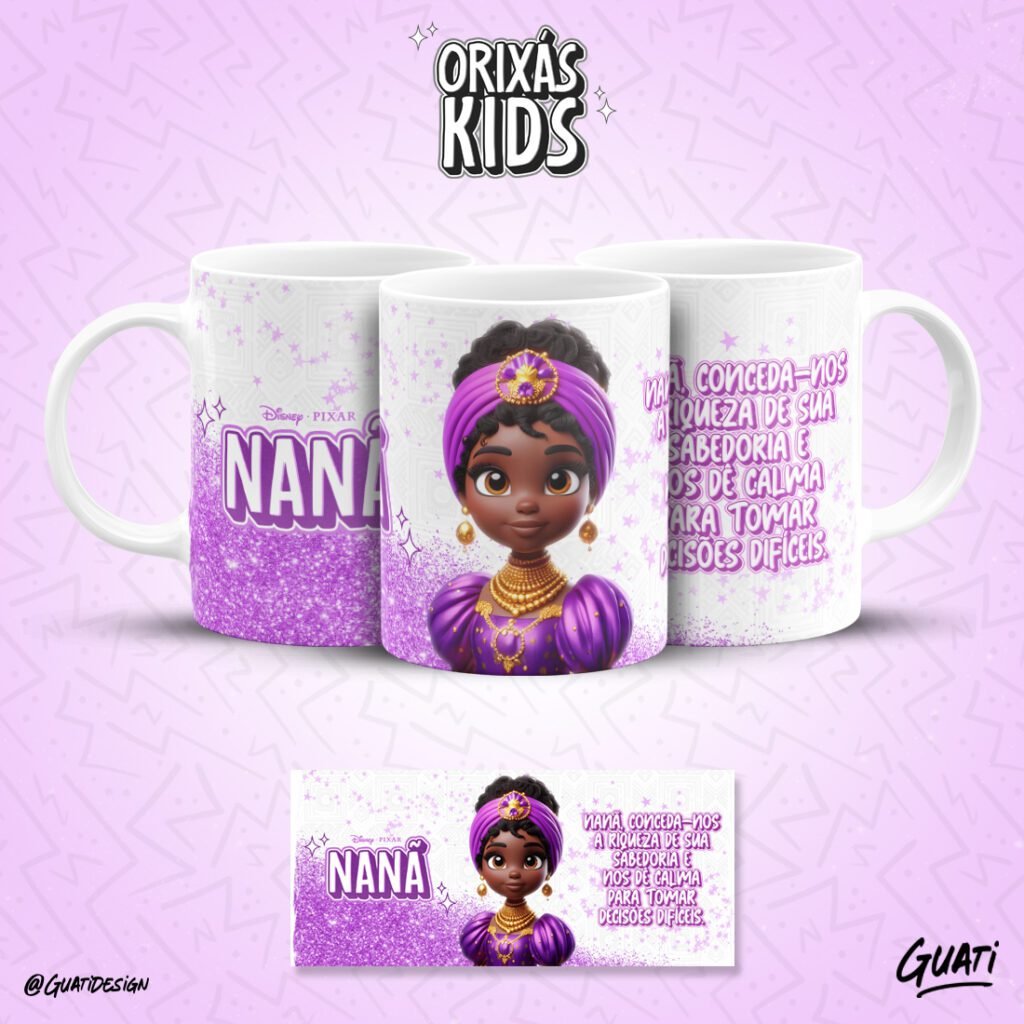 Orixás Kids - Estampas Canecas (Lab 51) - Imagem 13
