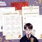 Miolo Agenda 2024 Harry Potter - (Dona Serifa)