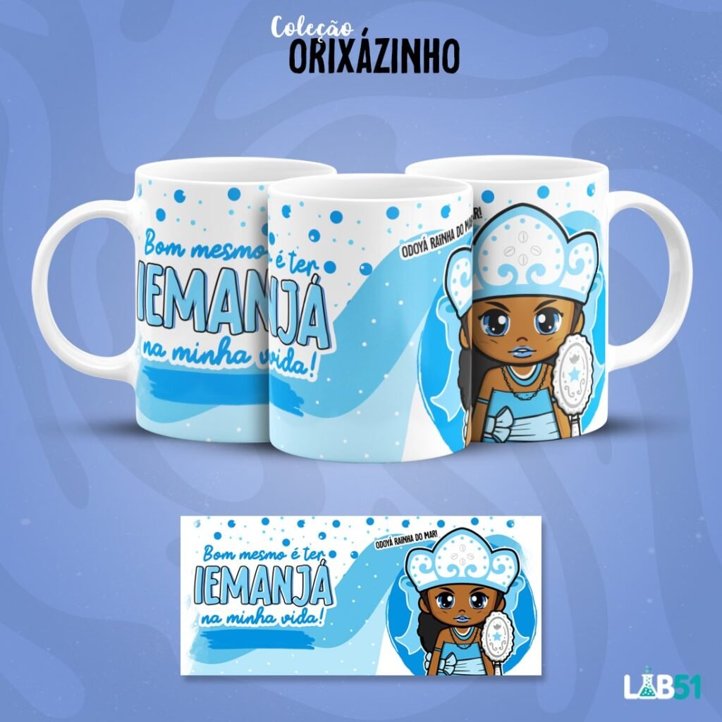 Orixazinhos - Estampas Canecas (Lab 51) - Imagem 6