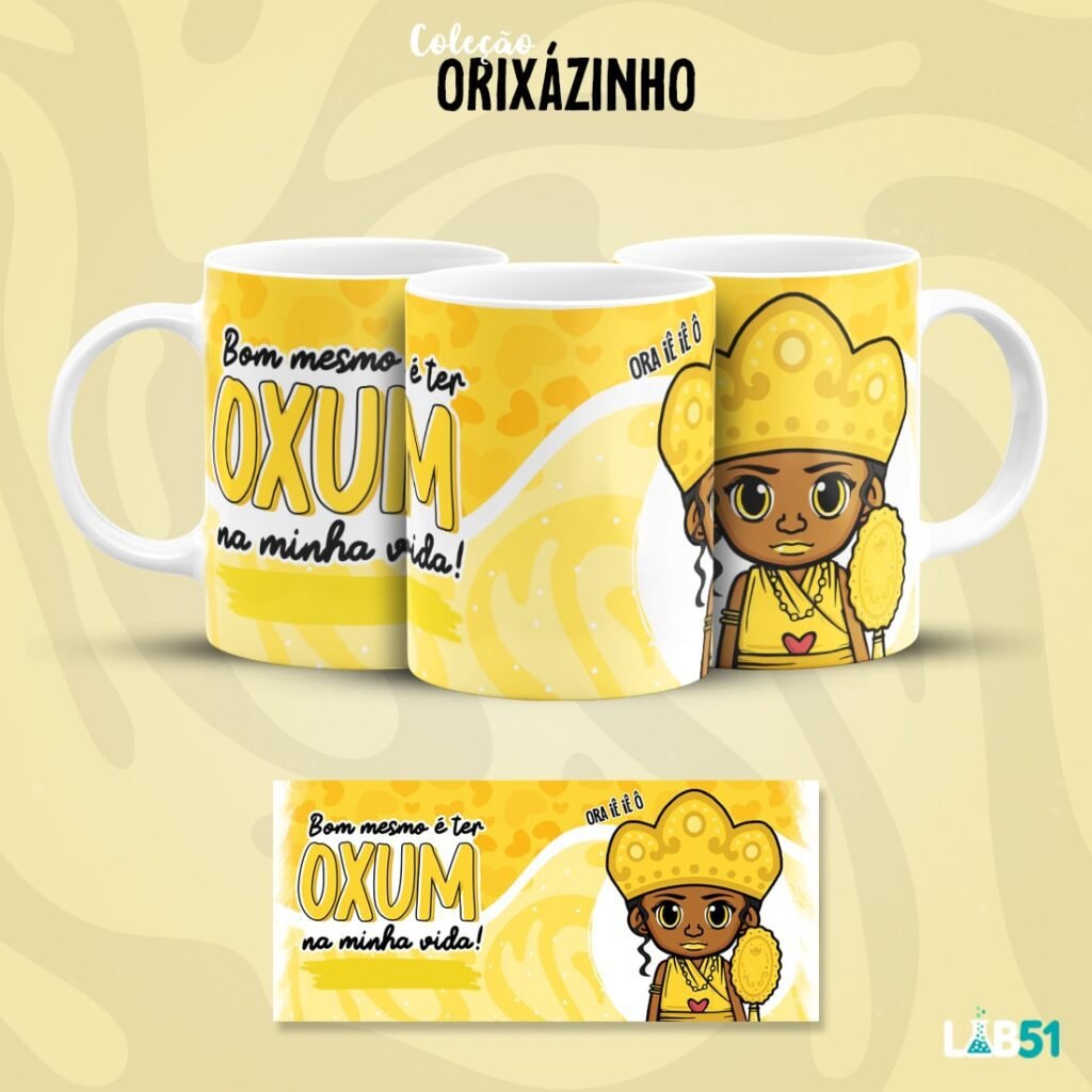 Orixazinhos - Estampas Canecas (Lab 51) - Imagem 12