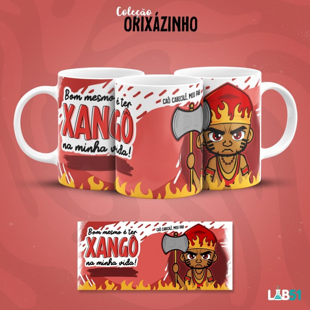 Orixazinhos - Estampas Canecas (Lab 51) - Imagem 13