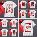 Pacote de Artes Camisetas Personalizadas Dezembro Vermelho V20 (Vintage)