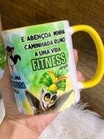 Arte Avulsa – Dr Now Madagascar Fitness - Rei Julien (Caneca Criativa) - Imagem 2