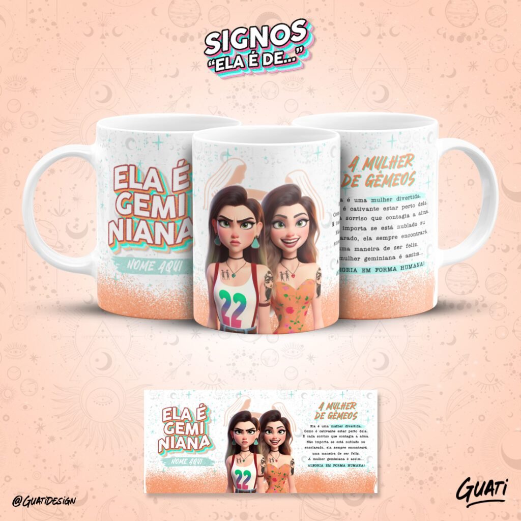 Estampas Signos - Ela é... Canecas (Lab51) - Imagem 7