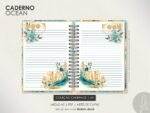 Caderno Pautado A5 - Ocean (Moldes da Lê) - Imagem 2