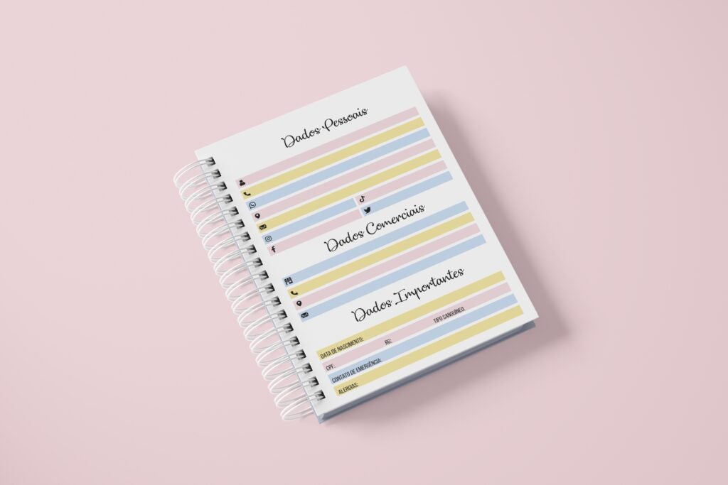Agenda Permanente Colors 2024 - 1DPP (Moldes da Lê) - Imagem 7