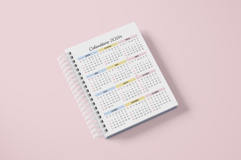 Agenda Permanente Colors 2024 - 1DPP (Moldes da Lê) - Imagem 9