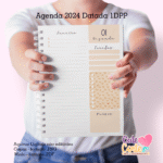 Pack Escolar – Agenda A5 – 15 Capas x 4 miolos - Datados e Permanentes (Cute Corte) - Imagem 5
