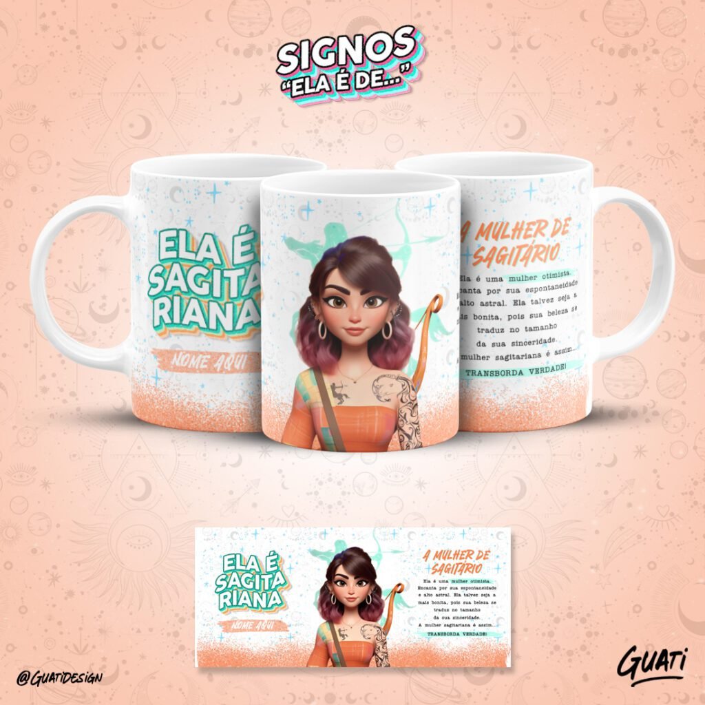 Estampas Signos - Ela é... Canecas (Lab51) - Imagem 10