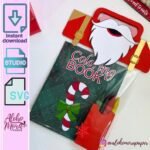 Tag do Papai Noel para Bolsa de Atividades