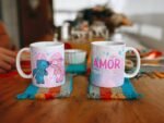 Kit Artes Canecas - Stitch in Love - Imagem 11
