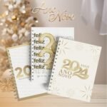 Pacote de Capas Agendas Personalizadas - Ano Novo 2024 V23 (Vintage) - Imagem 3