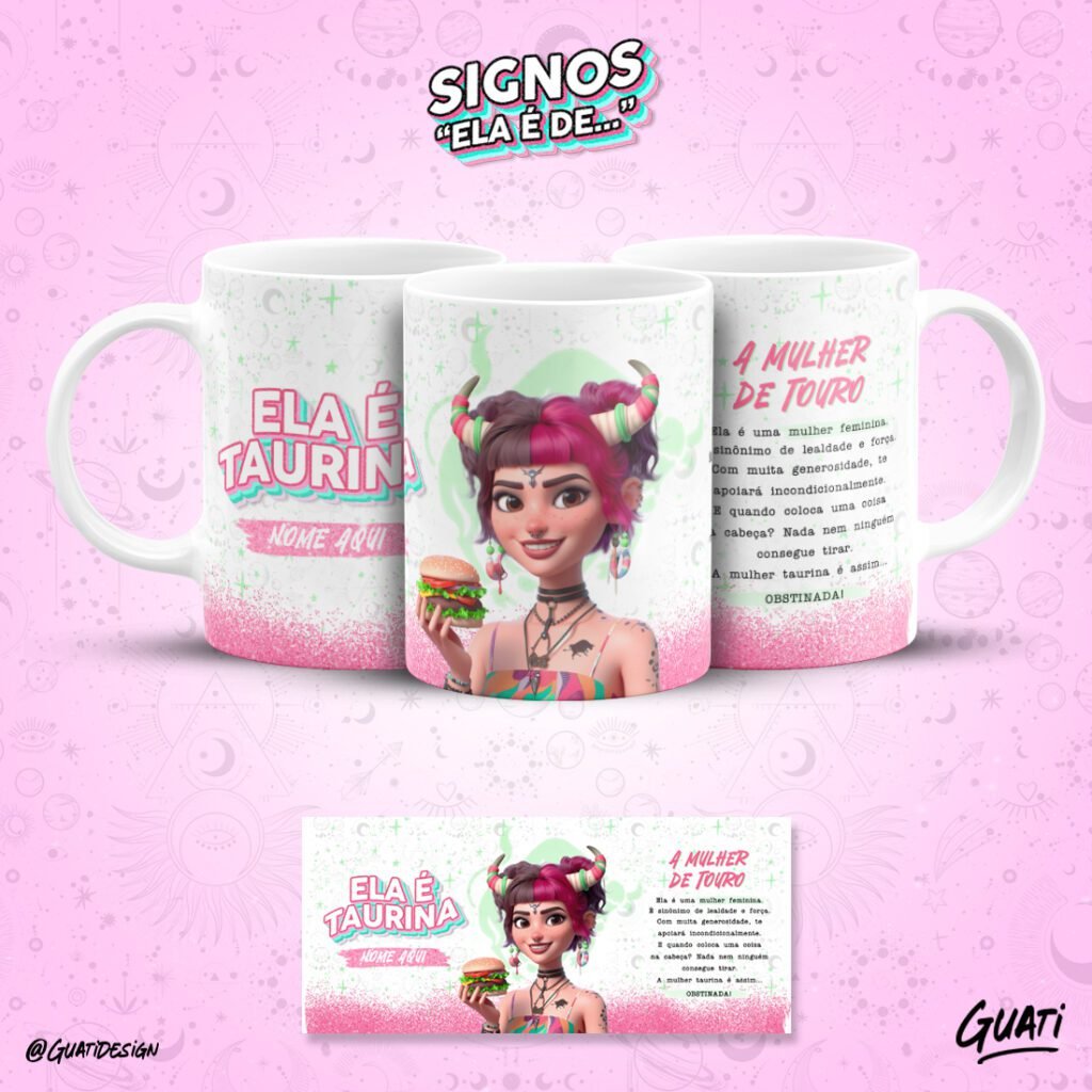 Estampas Signos - Ela é... Canecas (Lab51) - Imagem 11