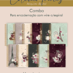 Coleção Paris Combo - Agenda | Planner  | Caderno | Capas (Perfeito Miolo)