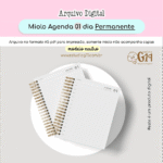 Combo Agendas Permanentes A5 | Master Semanal (Estúdio G19) - Imagem 7