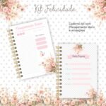 Kit Felicidade 1 - Bloco | Caderno | Capas  (Clube da Crys) - Imagem 5