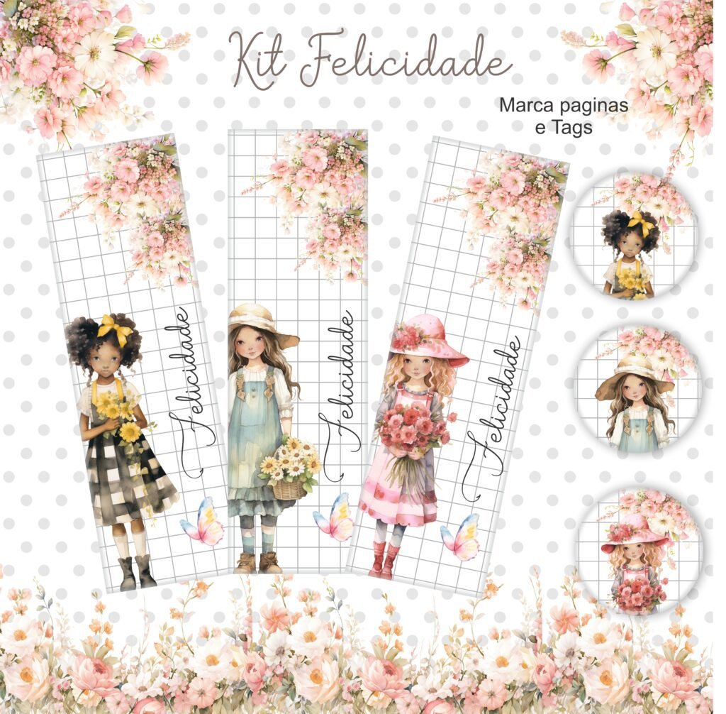 Kit Felicidade 1 - Bloco | Caderno | Capas  (Clube da Crys) - Imagem 6