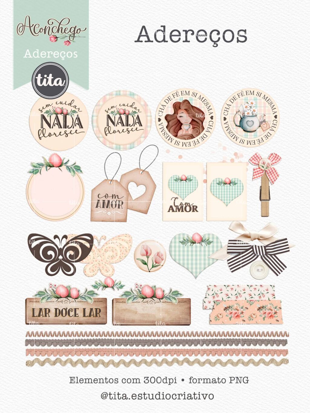 Aconchego - Combo Ilustrações (Tita) - Imagem 3