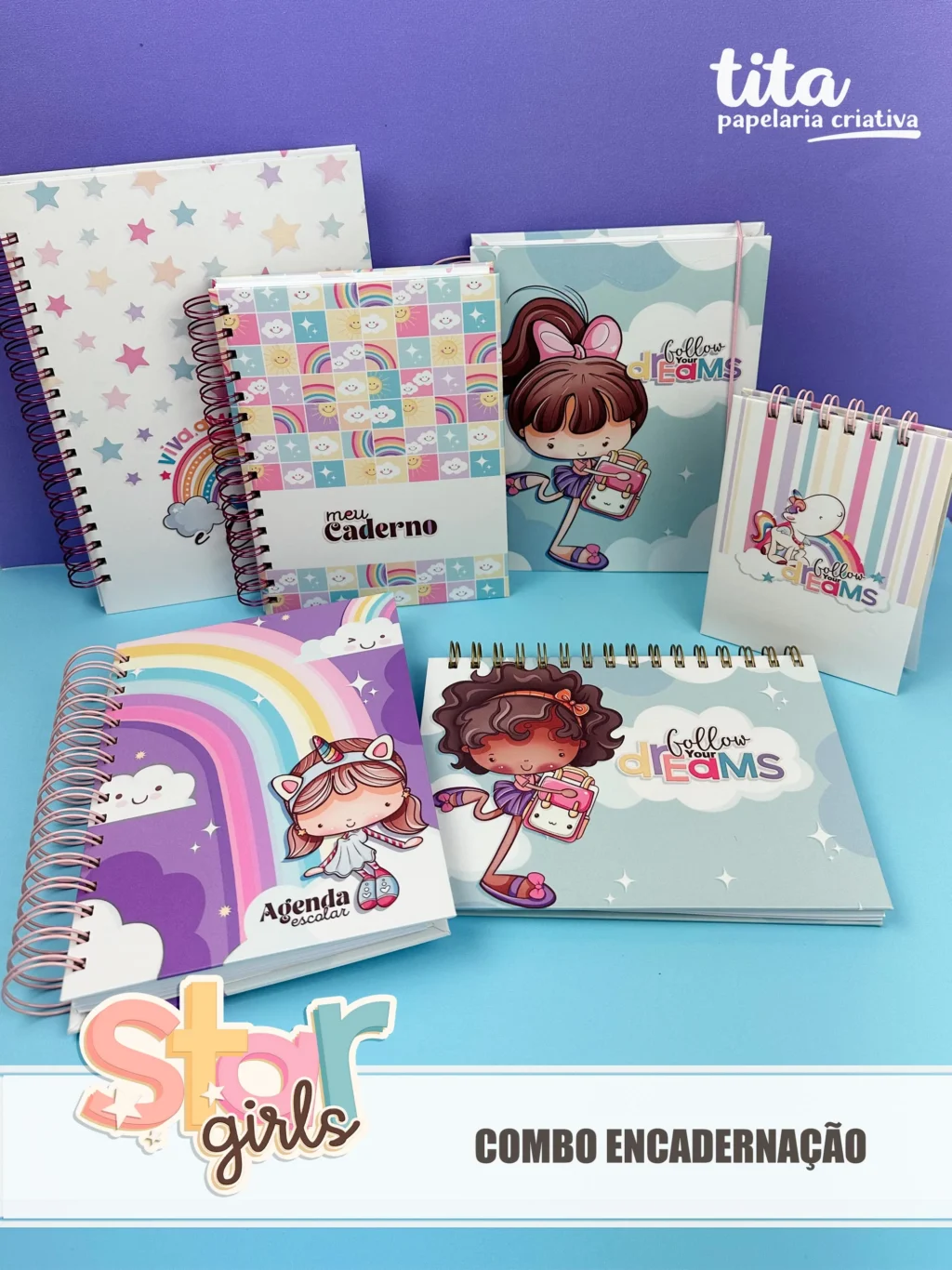 Star Girls - Combo Encadernação (Tita) - Imagem 1