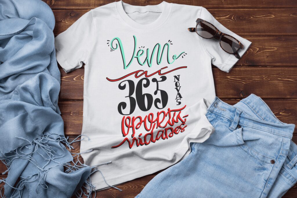 Estampas Ano Novo Lettering - Camisas (Ana Melin) - Imagem 4
