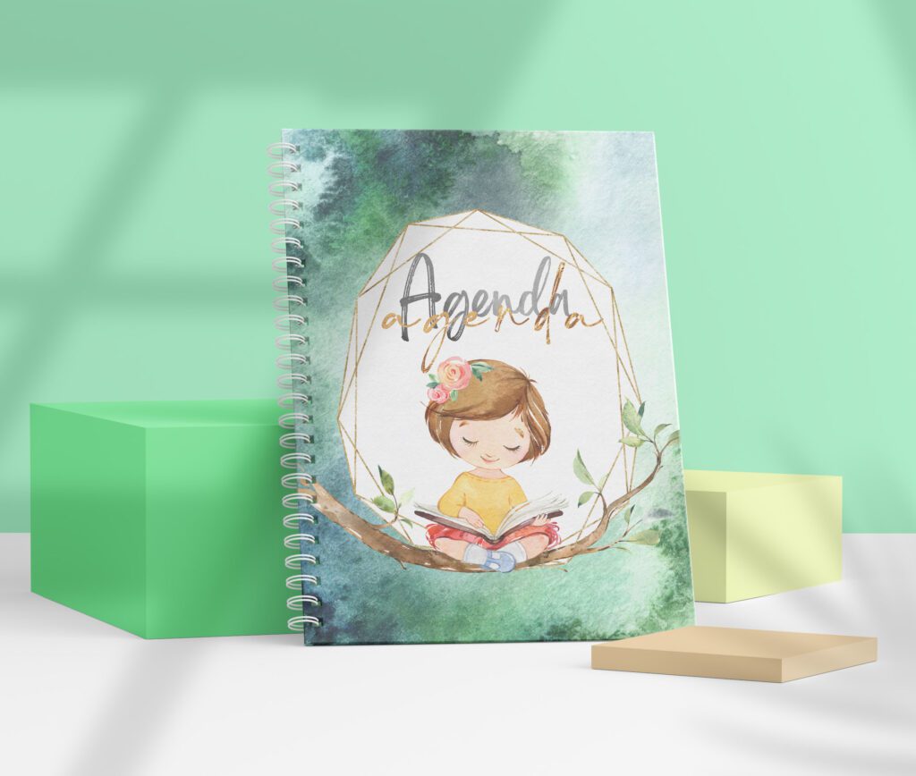 Kit Capas Meninas para Agenda Escolares (Bruna Molina) - Imagem 6