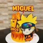 Topo de Bolo - Naruto Cute - Arquivo Silhouette