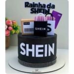 Topo de Bolo - Rainha da Shein - Arquivo Silhouette