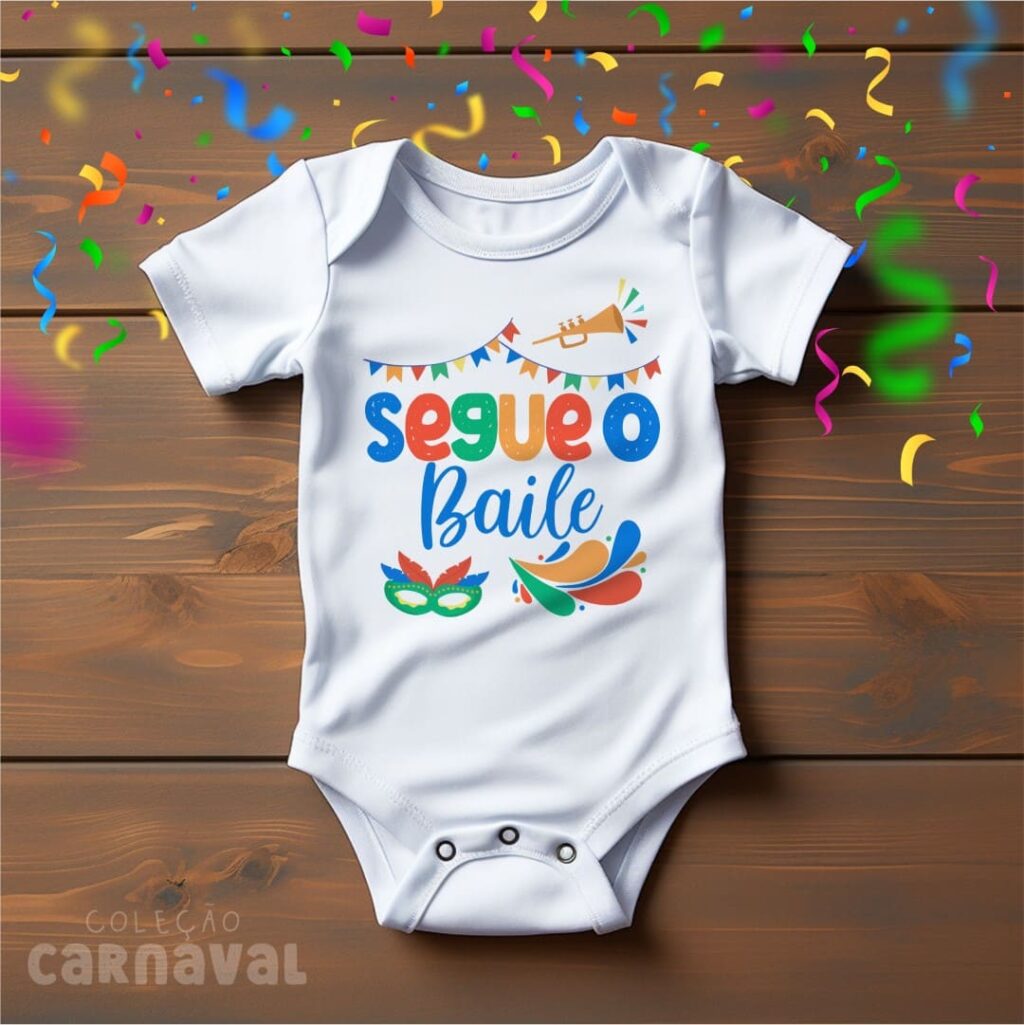 KIT 1 - Estampas Body Infantil - Carnaval 2024 (Vintage) - Imagem 17